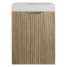 Dustin 450mm Wall Hung Small Space Single Vanity